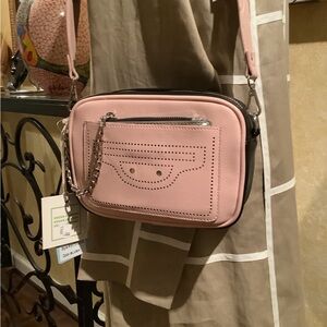 Dream Control vegan leather crossbody bag.